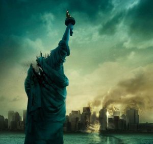 An image from Cloverfield