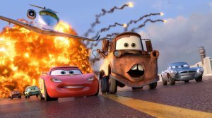 An image from Cars 2