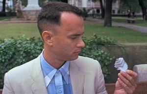 An image from Forrest Gump