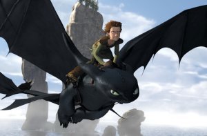 An image from OUTDOOR SCREENING: How to Train Your Dragon