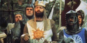 An image from Monty Python and the Holy Grail