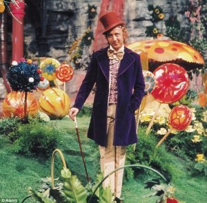 An image from Willy Wonka and the Chocolate Factory