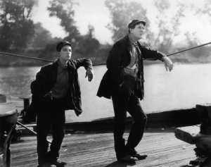 An image from Steamboat Bill Jr.