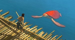 An image from The Red Turtle