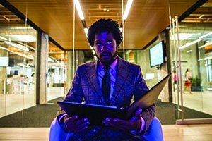 An image from Sorry to Bother You