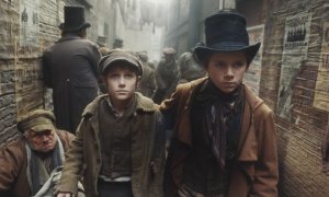 An image from Oliver Twist