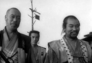 An image from Seven Samurai