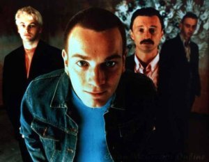 An image from Trainspotting