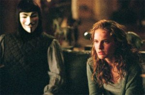 An image from V for Vendetta
